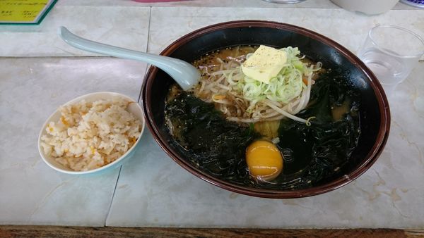 「スタミナラーメン850円」@あじ平 白河店の写真