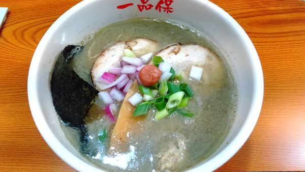 「中華そば・煮干しクラッシック(¥850)」@一品保の写真