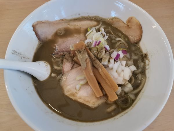 「濃厚煮干そば」@麺屋あぶさんの写真