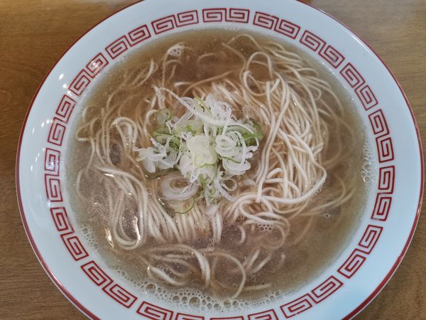 「塩醤油煮干しそば(梅)」@中華そば いち松の写真