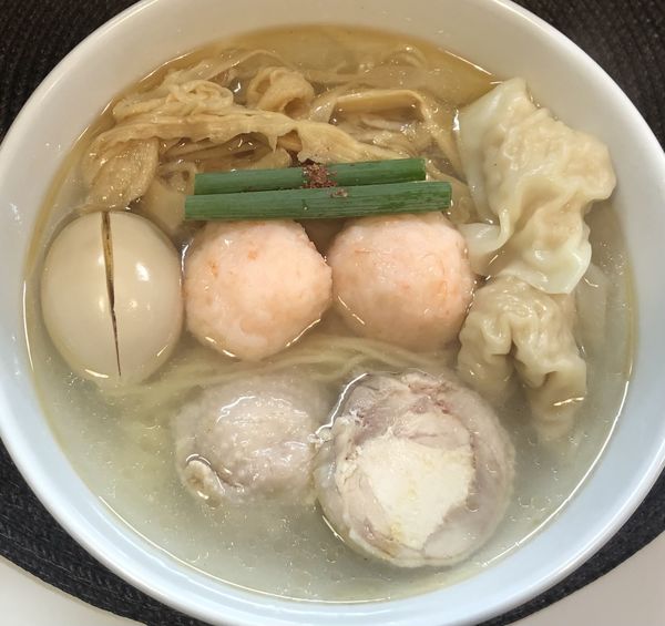 「特製塩らぁ麺　1300円」@麺や金時の写真