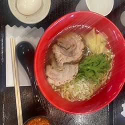 赤丸塩らー麺 味玉T