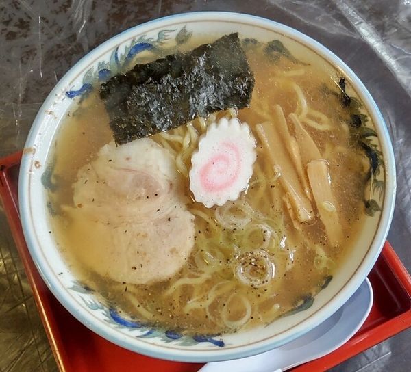 「中華そば650円」@そば処 品川家の写真