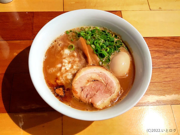 「あじ玉らーめん」@らーめん 佳の写真