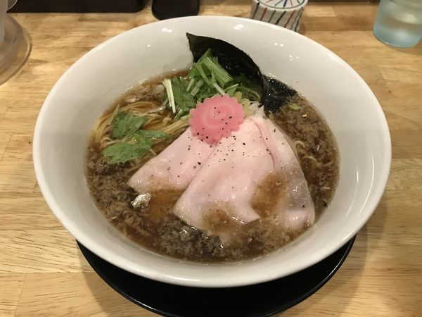 「鯖背脂中華そば」@福島壱麺の写真