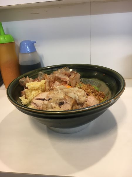 「汁無しミニ」@ハイパーファットンの写真