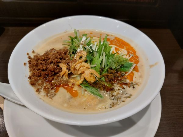 「担々麺   辣油3   花椒3」@四川担担麺 阿吽 キッテグランシェ店の写真