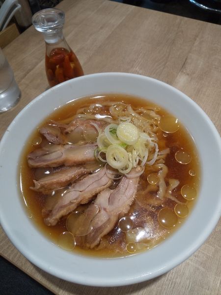 「【限定】冷やし親鶏中華そば880円」@手打 親鶏中華そば 綾川の写真