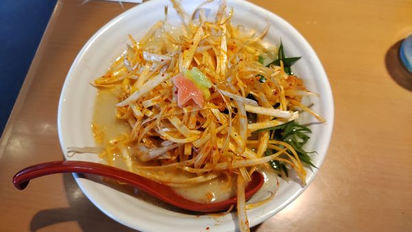 「西京ネギラーメン」@麺場 田所商店 千葉北店の写真