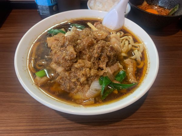 「スタ満ソバ」@元祖スタミナ満点らーめん すず鬼 熊谷うえちゃん店の写真