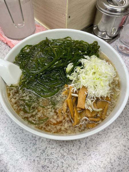 「醤油　昆布」@らーめん勝の写真