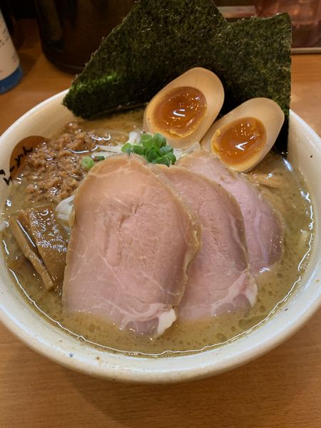 「カイジの濃厚味噌ラーメン」@らーめんかいじ 利府店の写真