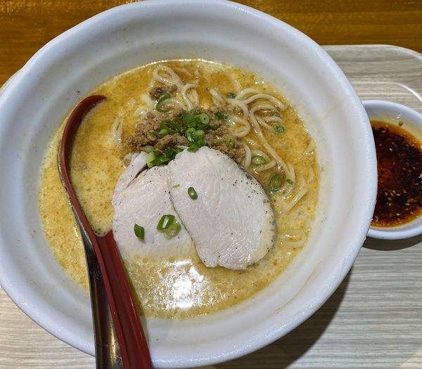 「【限定】冷やし味噌らーめん　１０００円」@らーめん 蓮の写真