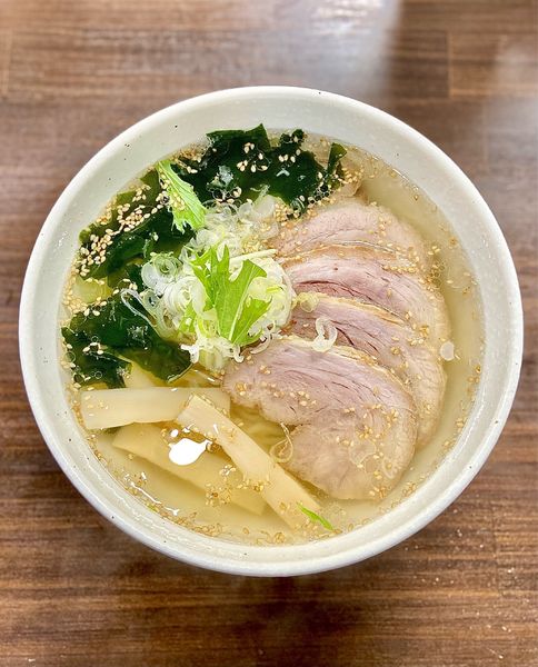 「塩ラーメン + チャーシュー増し」@麺屋BOOTHの写真