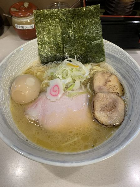 「特製濃厚鶏塩そば」@麺屋 なるとの写真