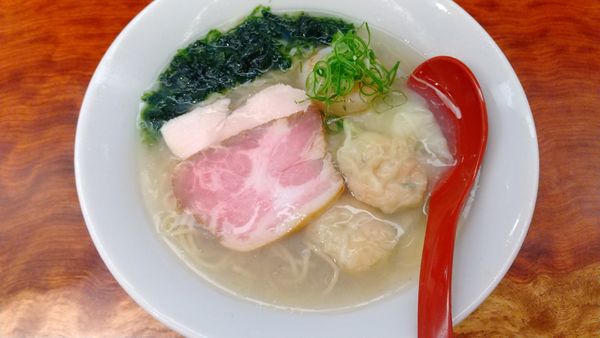 「【期間限定】浅利と生海苔の冷やし塩そば(¥1,150)」@三馬路 東京店の写真