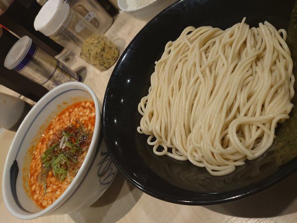 「麻辣担々つけ麺」@替玉千里眼 志木店の写真
