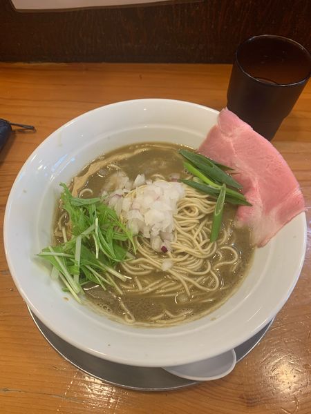 「濃厚煮干豚骨800円」@煮干し豚骨らーめん専門店 六郷の写真
