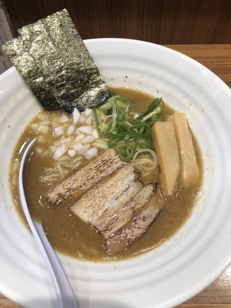 「濃厚煮干しそば830円」@煮干し中華そば 麺屋 芝乃の写真