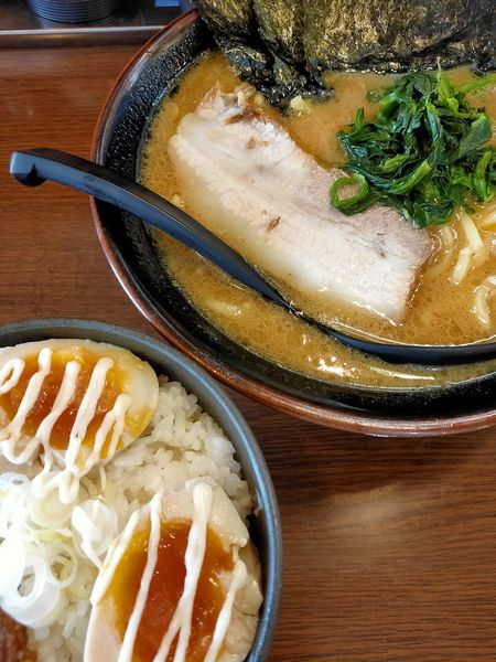 「とき卵らーめん」@ラーメン 大山家 昭島店の写真