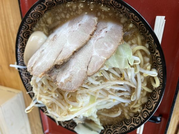 「野菜ラーメン」@中華そばつけ麺 魚介の達人 久兵衛 取手店の写真