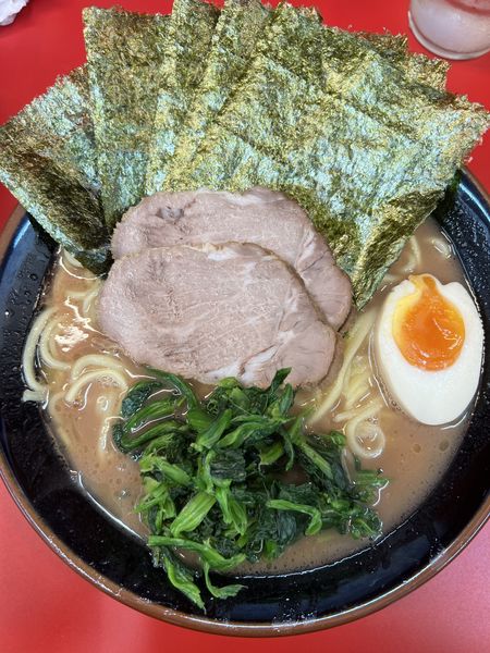 「特製ラーメン中1000円」@横浜ラーメン 山本家の写真