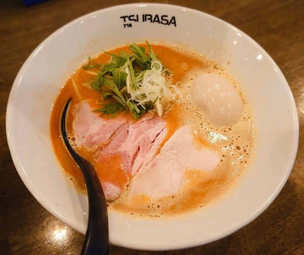 「辛Wスープ」@ラーメン翼の写真