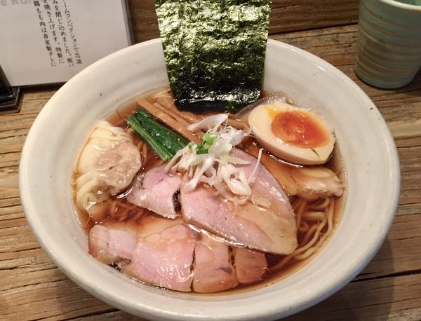 「特製醤油らあめん」@Homemade Ramen 麦苗の写真