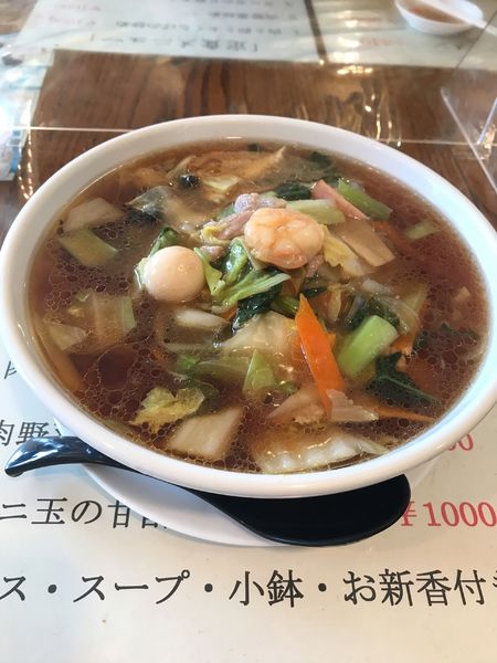 「五目うまにソバ」@中国料理 昌龍飯店の写真