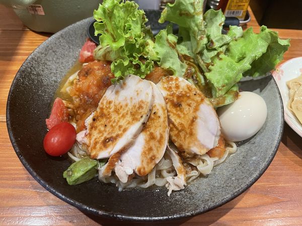 「【限定】トマトとアボカドの冷製和え麺」@麺屋 真心の写真