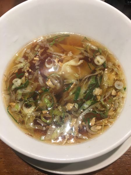 「海老焼売ワンタンスープ(880円)」@香港雲呑専門店 賢記の写真