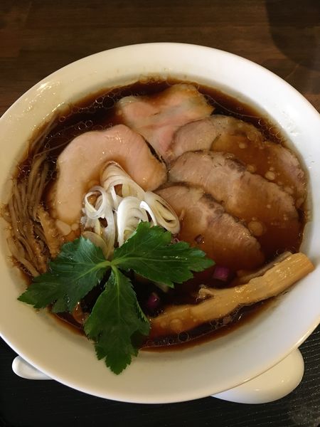 「たまり醤油らぁ麺(780円)」@長野らぁ麺 さくら木の写真
