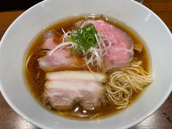 「醤油そば870円」@中華そば 卯月屋の写真