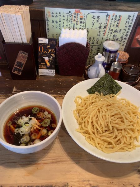 「黒門のつけそば(680円)」@西新宿 つけそば 黒門の写真