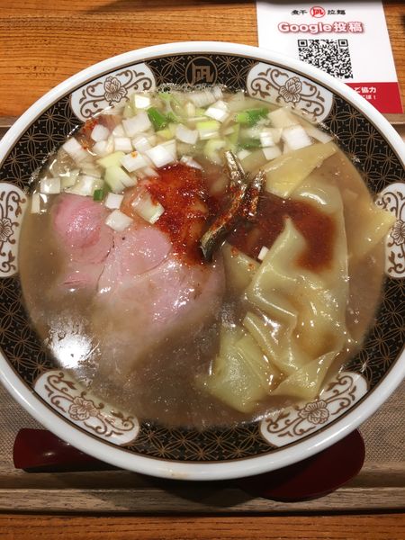 「すごい煮干ラーメン　細麺(890円)」@ラーメン凪 浅草店の写真