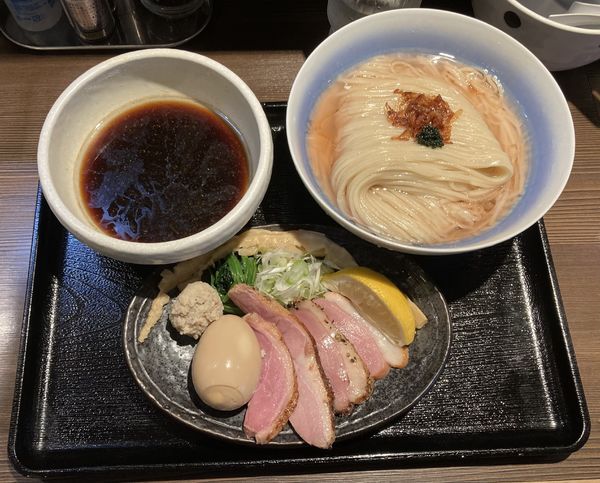 「【限定】醤油つけ蕎麦」@鴨出汁中華蕎麦 麺屋yoshikiの写真