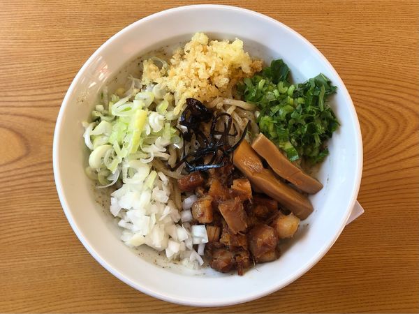 「にぼまぜ」@麺や 松辰の写真