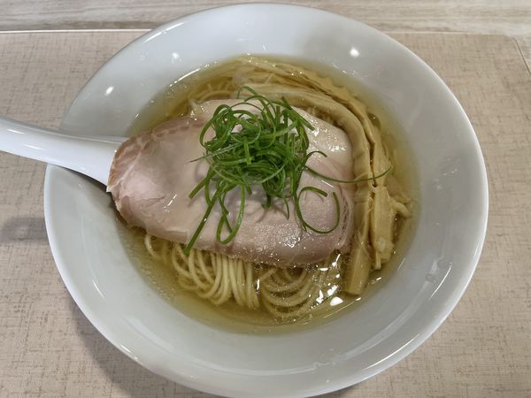 「鶏そば　塩」@中華そば ふじ野の写真