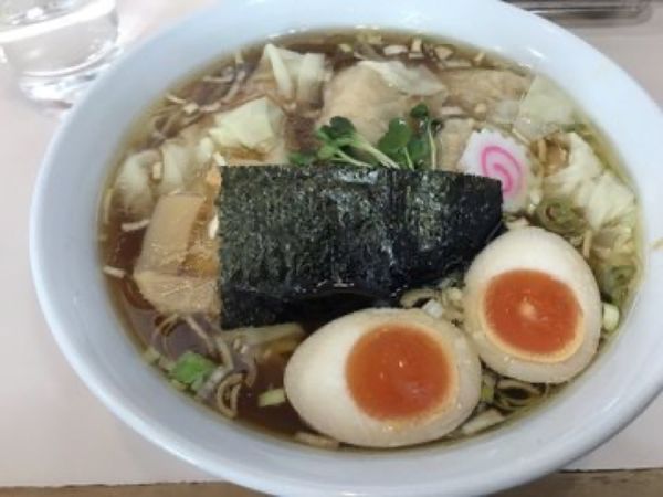 「ワンタン麺」@麺処 大木の写真