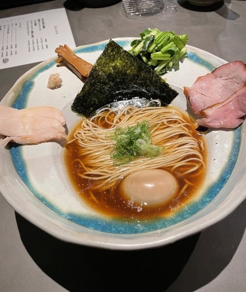 「メロウな醤油＋味玉」@拉麺成 CH 仲町台の写真