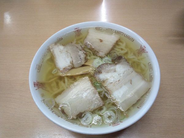 「支那そば750円」@坂内食堂 喜多方本店の写真