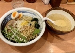 「俺流ゆず塩つけめん」@俺流塩らーめん 渋谷公園通り店の写真