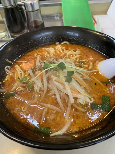 「辛みそラーメン」@くるまやラーメン 双葉店の写真