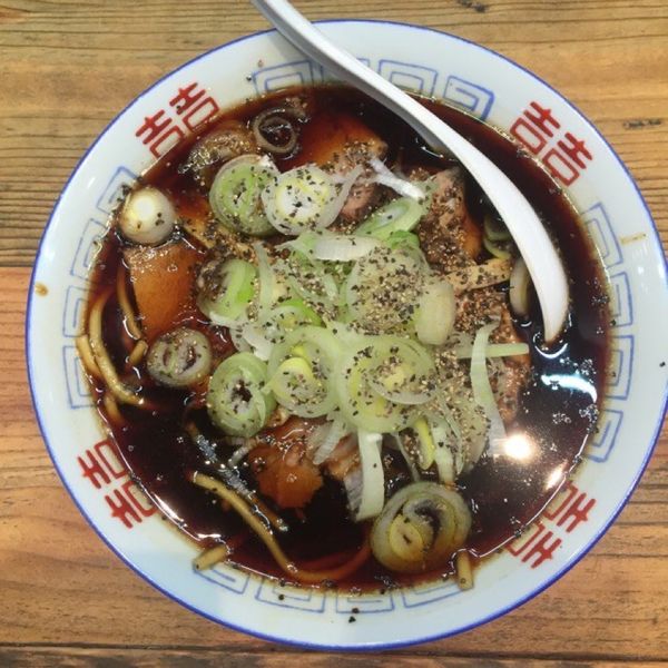 「富山ブラック 元味」@えびすこの写真