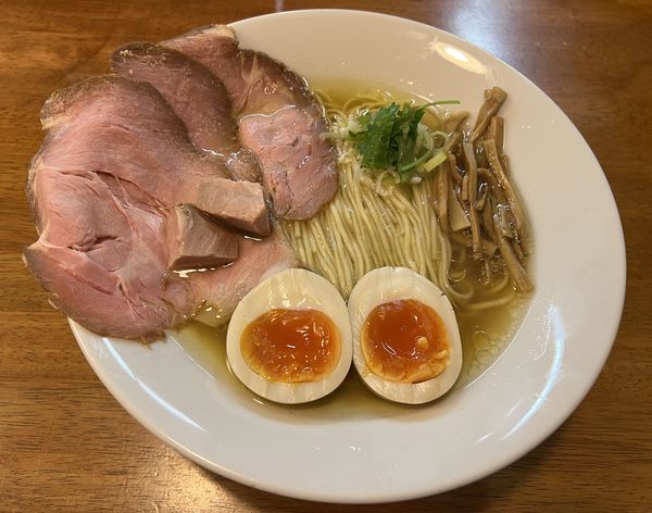 「期間限定・鶏香る塩すみか DX1120円」@らぁ麺はうす Sumika0の写真