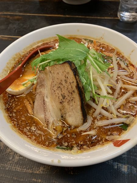 「赤辛味噌ラーメン」@麺や卯の写真