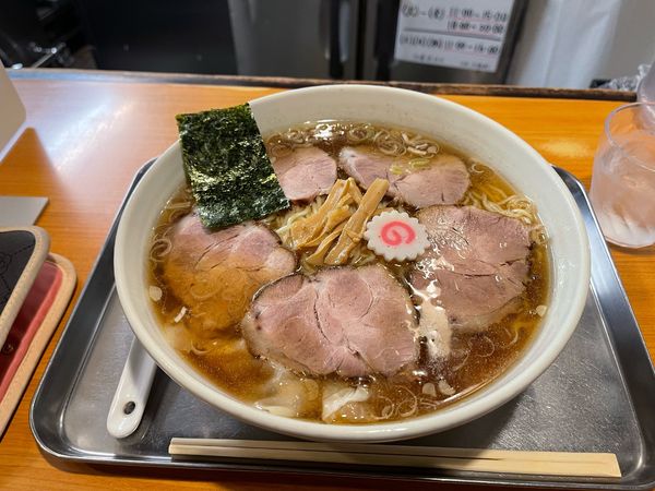 「チャーシューワンタン麺」@日吉 大勝軒の写真