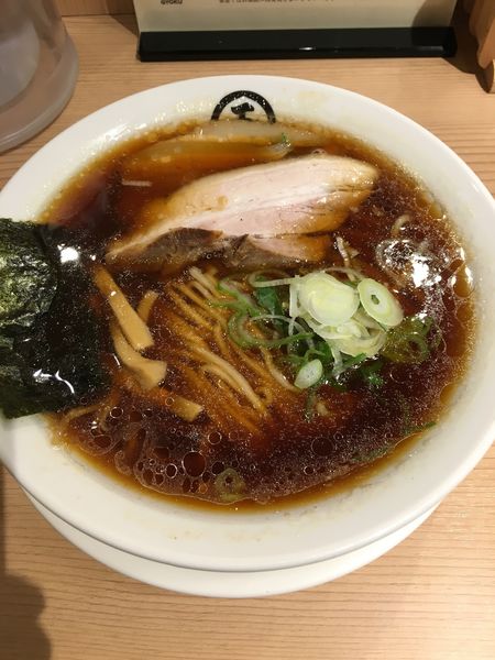 「旨味醤油そば(750円)」@つけめん玉 品達店の写真