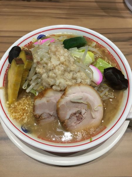 「ベジ郎　豚(750円)ニンニクアブラ」@ソラノイロ Factory & Labo 浅草橋の写真