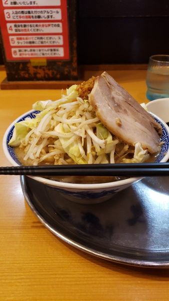 「角ふじ麺(中盛)850円」@常勝軒 本庄店の写真